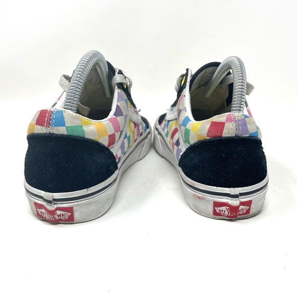 Vans Classic Lace Up Multi-Color Checkered Womens 7.5 - Picture 5 of 8